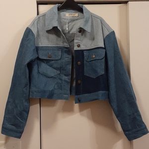 Mixed Denim Jacket